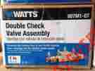 007m1-qt Watts 1 Double Check Valve Backflow Preventer New