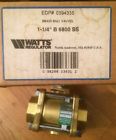 0394335 Watts Series Full Port Brass Ball Valve Ss 098268036312