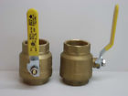 0825-nl Boshart Lot Of Industries Ball Valve Brass Full Port Free