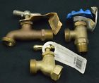 102-053hn Assorted Hose Bib Male Female Threaded Boiler Drain Lot Of