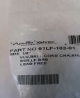103-01 Apollo 61lf Bronze 1 2 Check Valve Ball Cone Lead Free
