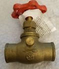 105-604 Mueller New Brass Stop Waste Valve Solder