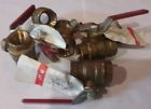 107-404 Mueller New Npt Brass Ball Valve Full Port Valves Wog