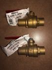 107-454hc Mueller Lot If Solder Sweat Ball Valve Full Port New