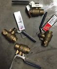 120576 6gd26 Grainger Approved Brass Ball Valve Inline Solder 1 2 In Part Lot Of 4