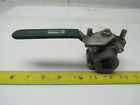 12f-sb12l-t-ss Parker 3 4 Stainless Steel 2 Way Ball Valve Ptfe Seat