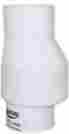200-30 Valterra Pvc Swing Spring Combination Check Valve White 3 Slip 019079900302