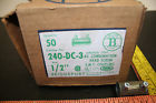 240-dc-3 Bridgeport Fittings Inc Size Box Of Concrete Tight Combination