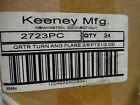 2723pc Unbranded Generic Keeney Mfg Quarter Turn Angle Flare 3 8 I.p.t X 1 2 O.d 24pcs