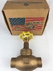 3314701 Apollo Bronze Globe Valve Class Inline Threaded Bonnet End