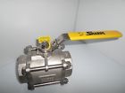 39036 Sharpe New Stainless Ball Valve Weld Socket Wog