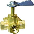 50052449 Npt Boat Engine Parts Female Three Way Valve 737765524495