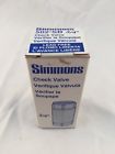 Usa-008391019182 502-sb Simmons Check Valve Made In New Water 008391019182