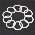 614591006541 Hodee Pcs Sanitary Tri Clamp Ptfe Gasket Inch
