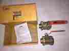 63-100 Kitz Nib Lot Of 2 No Type 600 Brass Ball Valves 1