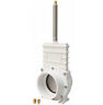 6401p Valterra Pvc Pneumatic Gate Valve White Slip Stainless 019079640192