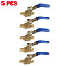 695897245674 Unbranded Lot Pex Brass Full Port Water Stop