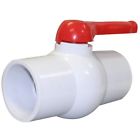 700-30 Valterra Pvc Ball Valve White
