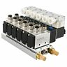 4v210-08 711811437700 Baomain Dc Single Head Position Way Pneumatic Solenoid