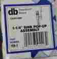 759-1sink 759-1 Chrome Dearborn Brass Pop-up Assembly New