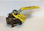 82-103-01 Apollo Brass Bronze Ball Valve For Gas Oxygen Wog Used