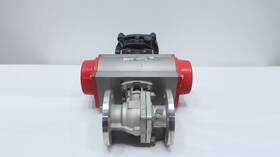 Fd9-f1 A-t Controls Stainless Pneumatic Flanged Control Valve 2in