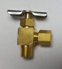 A6845 Needle Valve Angled Brass Brand New