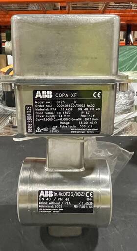 Df23 Abb Copa-xf Electromagnetic Flow Meter Used