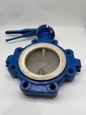Xsl07 Abz Manual Butterfly Valve Size 6 Inch