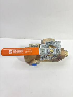 125agf1011a Agf 1011 Bronze Test And Drain Valve 1-1/4 Inch Fnpt 1/2 Orifice See Description