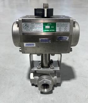 800w0g Air Torque/ Marwin A11-da A11 Da Valve Actuator W 3/4 Inch -316 Pn50 3-way Read