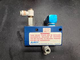 312501bspp Aladco Nu -check Valve 1/4 Nptf With Flush Override