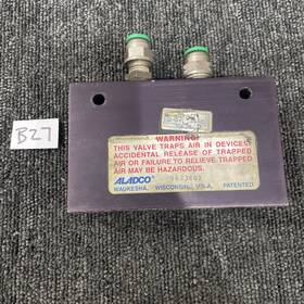 623801 Aladco Pneumatic Dual Check Valve Cat No