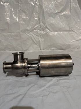 21409123591 Alfa Laval 7610-200-s 2 Inch Tri-clover/alfa Stainless Steel Sanitary Divert Valve- #21409123591