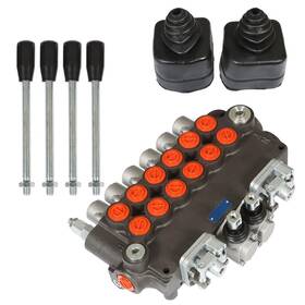 All-carb 903036867477 6 Spool 21gpm Hydraulic Directional Control Valve Double Acti