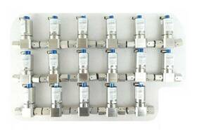 0190-51977 Amat Applied Materials Diaphragm Valve Reseller Lot Of 17 Working