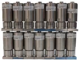 0190-81205 Amat Applied Materials Pneumatic Diaphragm Valve Lot Of 14 Working