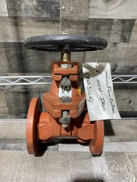 2502 American Flow Control 2 Inch Iron Valve