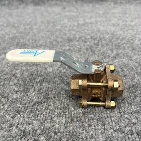 V-x-vlv-nib-5t Amico 1/2 Inch Npt Threaded 3 Piece Bronze Ball Valve Used