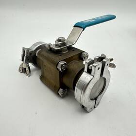 C1112-te An Corp A&n Corp. Ancorp - 1 Inch Int. Dia. High Vacuum Stainless Steel Ball Valve