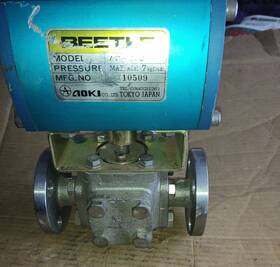 Ab-300 Aoki Co. Beetle Air Actuator Valve Model Stainless Steel