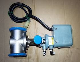 50ax15a Aoki Ss-s1 Japan Sanitary T-type Valve / Actuator Assembly