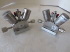 Ap3550s Aptech Pair Of Dual Pmt Kjl Stainless Steel Valve
