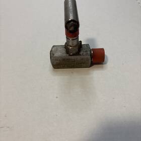 14s2733 Apache Snv1/4f1/4f10 Needle Valve 1/2 Npt 10 000 Psi Stainless Metal Seats Nace Ss316 Ht