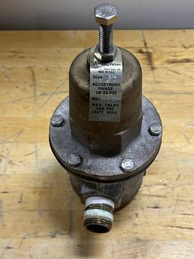 36h-204 Apollo Water Pressure Reducing Valve 3/4 Inch Pre Owned