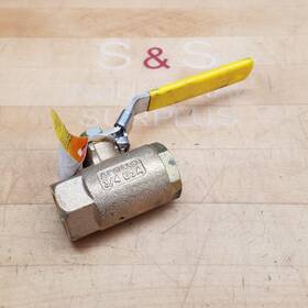 70-104-2741 Apollo Bronze Ball Valve 3/4 Inch Fnpt 600 Cwp - Used