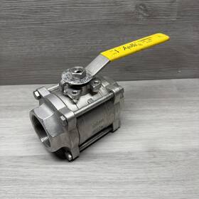 86-100-01 Apollo 3-piece Stainless Steel Full Port Ball Valve 2 Inch Npt Threaded