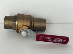 R858 Apollo Nibco Lead Free Bronze Ball Valve 1-1/2 Inch Sweat 400 Wog Fm Nsf R858 Apollo Nibco Lead Free Bronze Ball Valve 1-1/2 Inch Sweat 400 Wog Fm Nsf