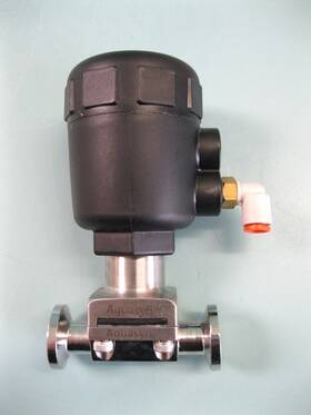 023bfj Aquasyn 1/2 Inch Tri-clamp Actuated Stainless Sanitary Diaphragm Valve F19