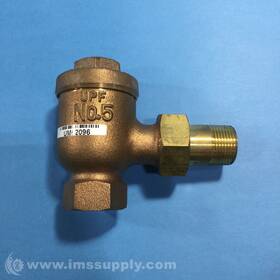 6238474 Armstrong Ts-3 Angle Radiator Trap Bronze Body Usip